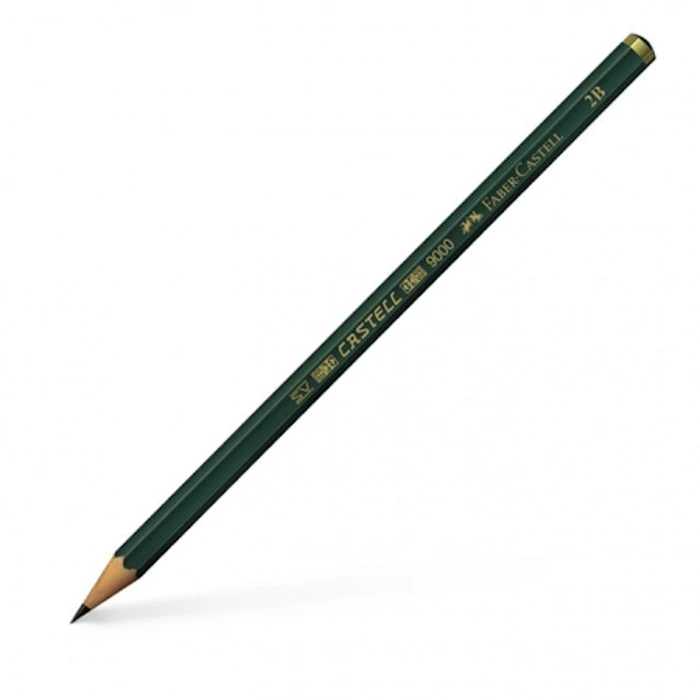 Faber-Castell Castell 9000 Pensil Ujian - 2B Translation missing: id.activerecord.decorators.item_part_image/alt