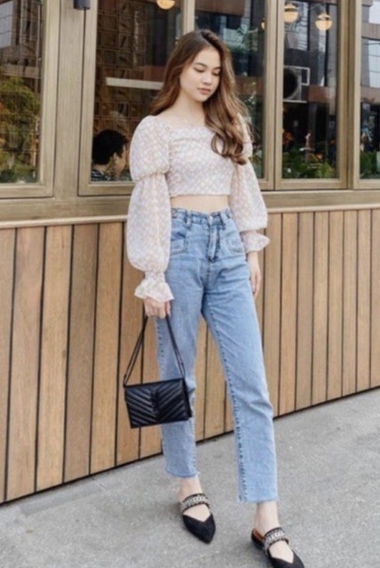 WEAR.THREEK Giselle Jeans - Basic Highwaisted Boyfriend Jeans Translation missing: id.activerecord.decorators.item_part_image/alt