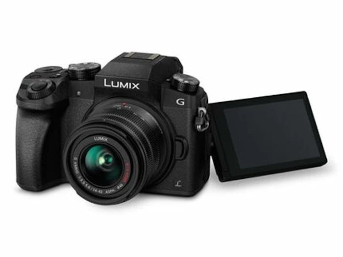 Panasonic LUMIX G7 4K Mirrorless Interchangeable Lens Camera Kit with 14-42 mm Lens Translation missing: id.activerecord.decorators.item_part_image/alt