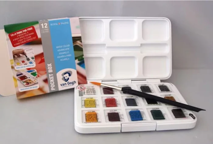 Van Gogh Watercolour Pocket Box Translation missing: id.activerecord.decorators.item_part_image/alt