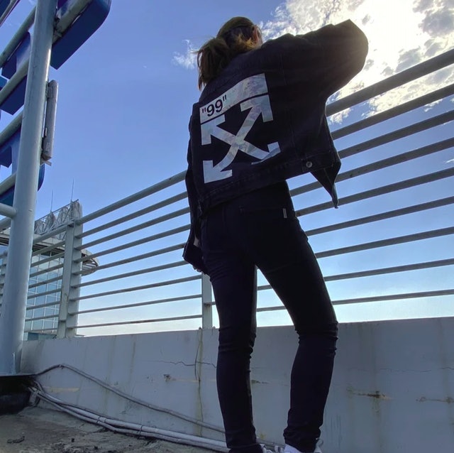 AMR Original Jacket Jeans Off White Translation missing: id.activerecord.decorators.item_part_image/alt