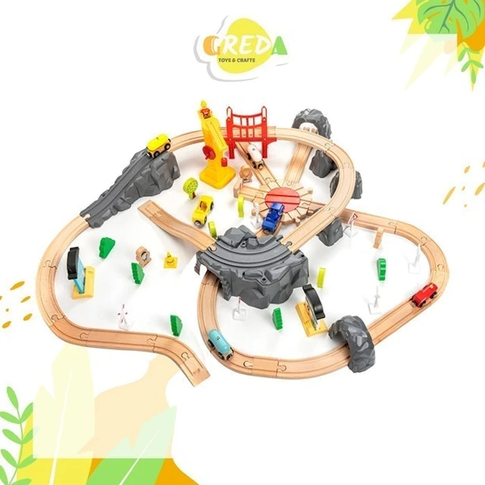Greda 80 Pcs Train Set Translation missing: id.activerecord.decorators.item_part_image/alt