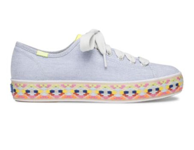 Keds Rifle Paper Co. Triple Kick Rosalie Embroidered Jute Translation missing: id.activerecord.decorators.item_part_image/alt