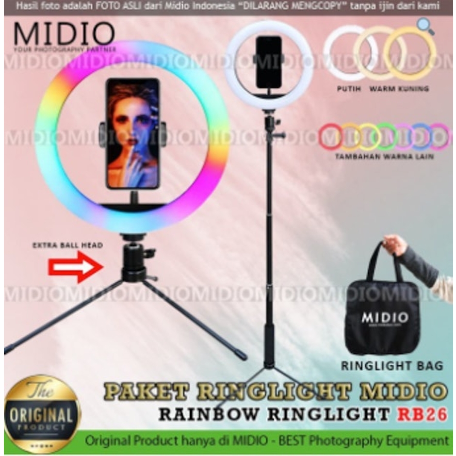 Midio Ring Light Rainbow Translation missing: id.activerecord.decorators.item_part_image/alt