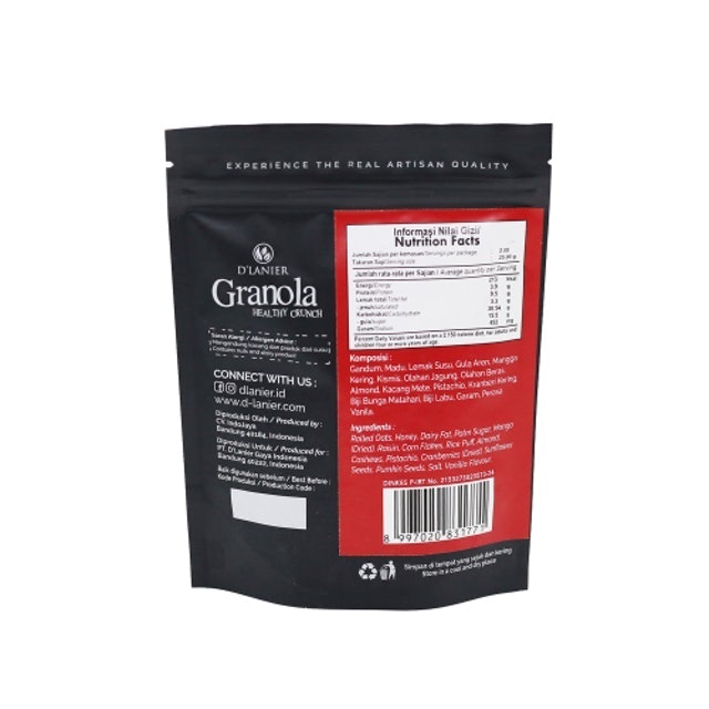 D'Lanier  Granola Healthy Crunch Energy Boost  Translation missing: id.activerecord.decorators.item_part_image/alt