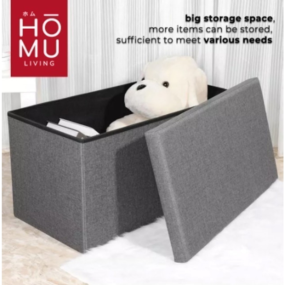 Hōmu Living Storage Box Stool Translation missing: id.activerecord.decorators.item_part_image/alt