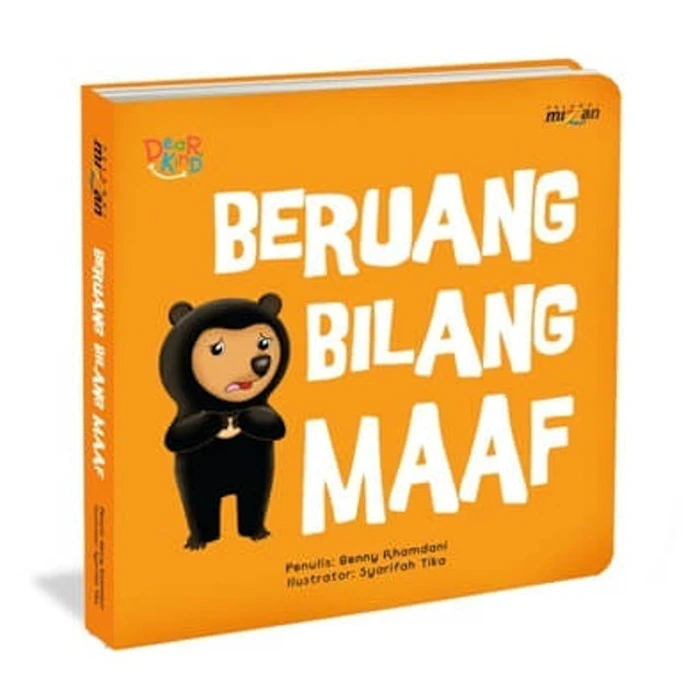 Benny Rhamdani Seri Dear Kind: Beruang Bilang Maaf (Boardbook) Translation missing: id.activerecord.decorators.item_part_image/alt