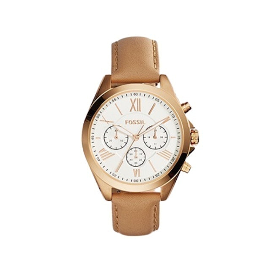 Fossil Modern Courier Chronograph Tan Leather Watch Translation missing: id.activerecord.decorators.item_part_image/alt