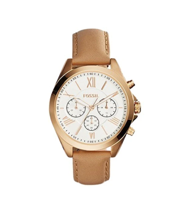 Fossil Modern Courier Chronograph Tan Leather Watch Translation missing: id.activerecord.decorators.item_part_image/alt