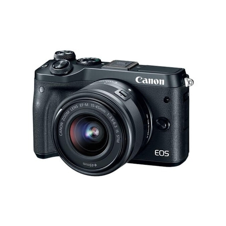 Canon EOS M6 EF-M 15-45mm IS STM Kit Black Translation missing: id.activerecord.decorators.item_part_image/alt