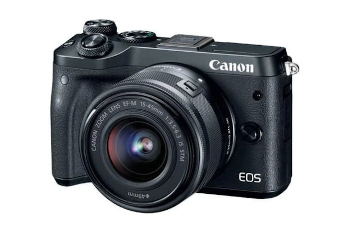 Canon EOS M6 EF-M 15-45mm IS STM Kit Black Translation missing: id.activerecord.decorators.item_part_image/alt