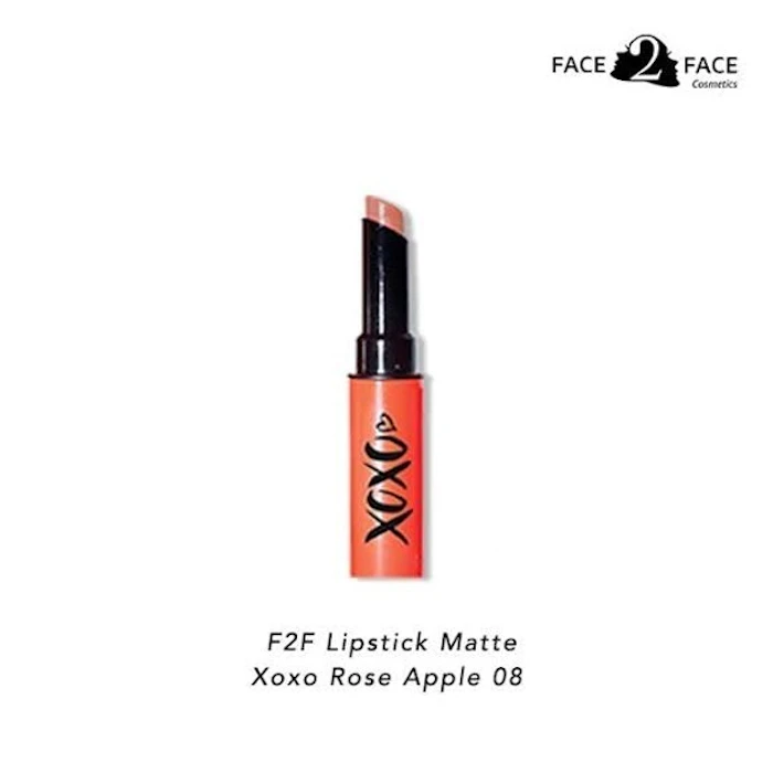 FACE 2 FACE Lipstick Matte Xoxo Rose Apple 08 Translation missing: id.activerecord.decorators.item_part_image/alt