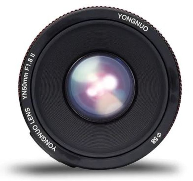 Yongnuo 50mm F/1.8 II for Canon Translation missing: id.activerecord.decorators.item_part_image/alt