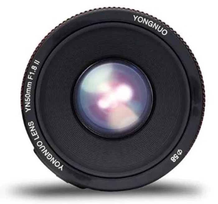 Yongnuo 50mm F/1.8 II for Canon Translation missing: id.activerecord.decorators.item_part_image/alt