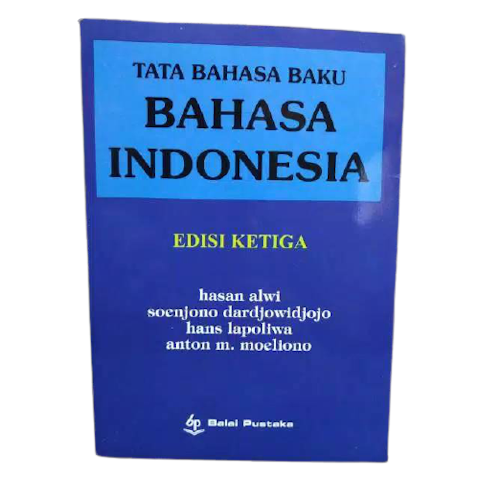 Hasan Alwi, dkk. Tata Bahasa Baku Bahasa Indonesia Edisi Ketiga Translation missing: id.activerecord.decorators.item_part_image/alt
