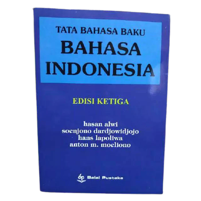 Hasan Alwi, dkk. Tata Bahasa Baku Bahasa Indonesia Edisi Ketiga Translation missing: id.activerecord.decorators.item_part_image/alt