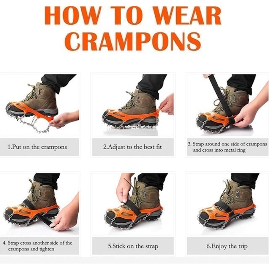 Crampons Non-slip 19 Stainless Steel Nails Translation missing: id.activerecord.decorators.item_part_image/alt