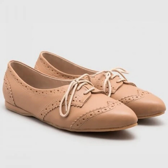 Adorable Projects Lidea Light Brown Flatshoes Translation missing: id.activerecord.decorators.item_part_image/alt