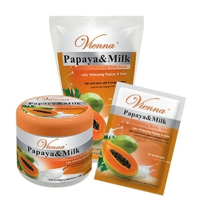 Vienna Papaya & Milk Whitening Body Scrub Translation missing: id.activerecord.decorators.item_part_image/alt