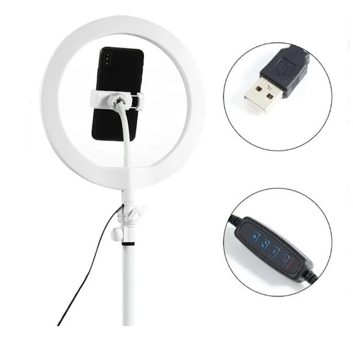 Ringlight Selfie Portable with Phone Holder Translation missing: id.activerecord.decorators.item_part_image/alt
