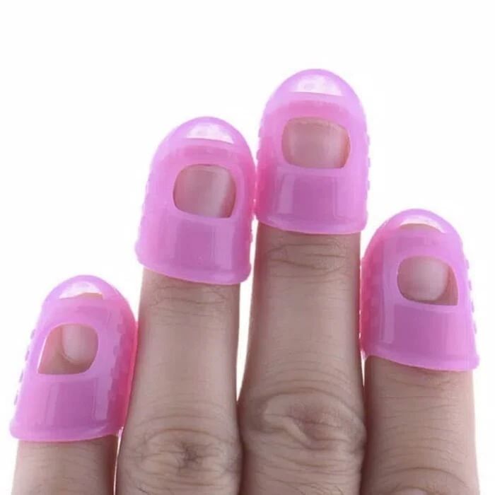 Silicone Finger Pick 4 Pcs Translation missing: id.activerecord.decorators.item_part_image/alt