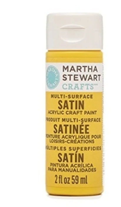Martha Stewart Multi-Surface Satin Acrylic Craft Paint in Assorted Colors Translation missing: id.activerecord.decorators.item_part_image/alt