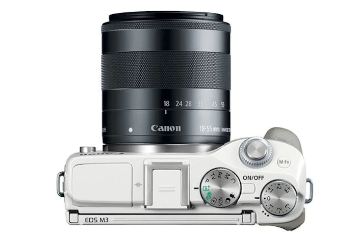 Canon EOS M3 EF-M 18-55mm IS STM Kit White Translation missing: id.activerecord.decorators.item_part_image/alt