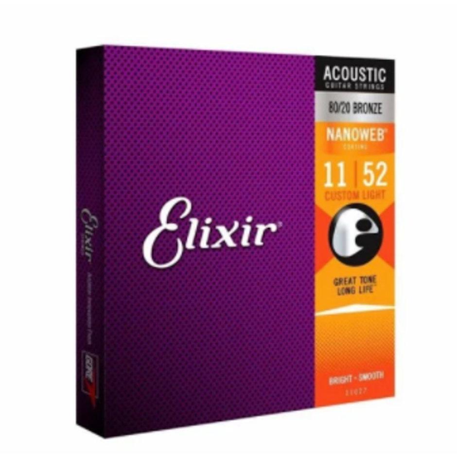 Elixir Acoustic 80/20 Bronze with Nanoweb Coating Translation missing: id.activerecord.decorators.item_part_image/alt