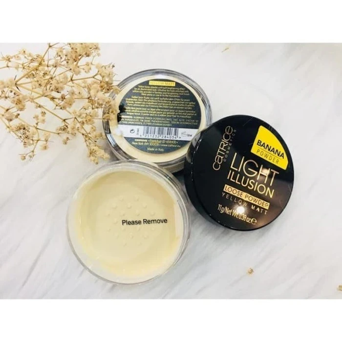 CATRICE Light Illusion Loose Powder Yellow Matt Banana Powder Translation missing: id.activerecord.decorators.item_part_image/alt