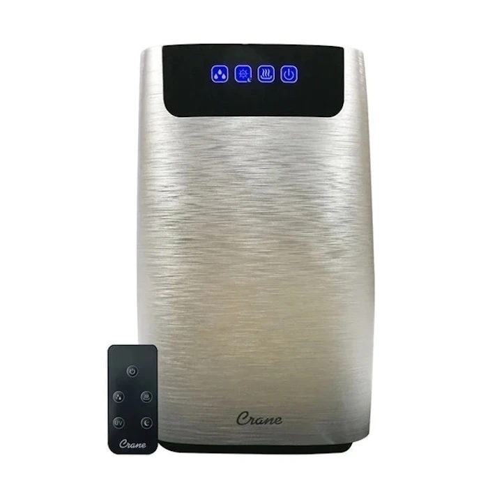 Crane 4IN1 TRUE HEPA Cool & Warm Mist Humidifier, UV Air Purifier & Aroma Diffuser Translation missing: id.activerecord.decorators.item_part_image/alt