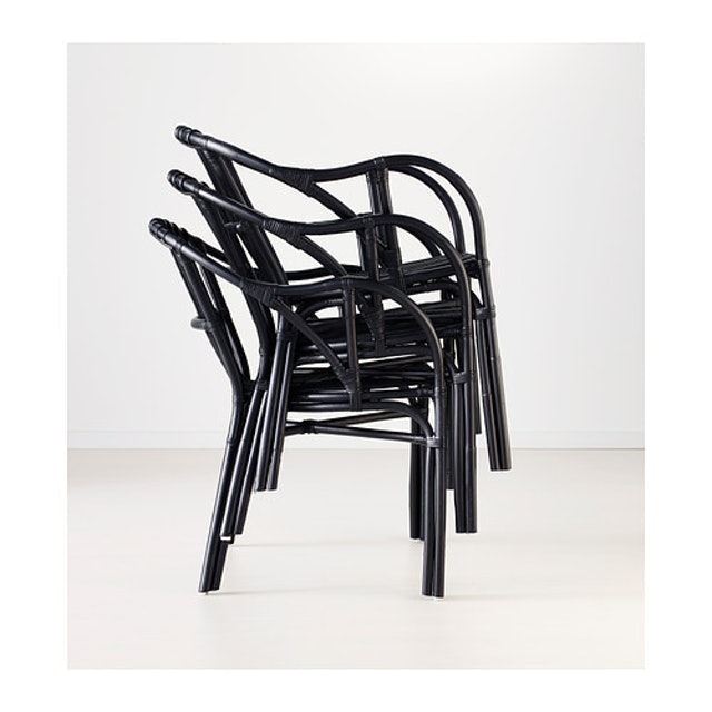 IKEA HOLMSEL Armchair Black Translation missing: id.activerecord.decorators.item_part_image/alt