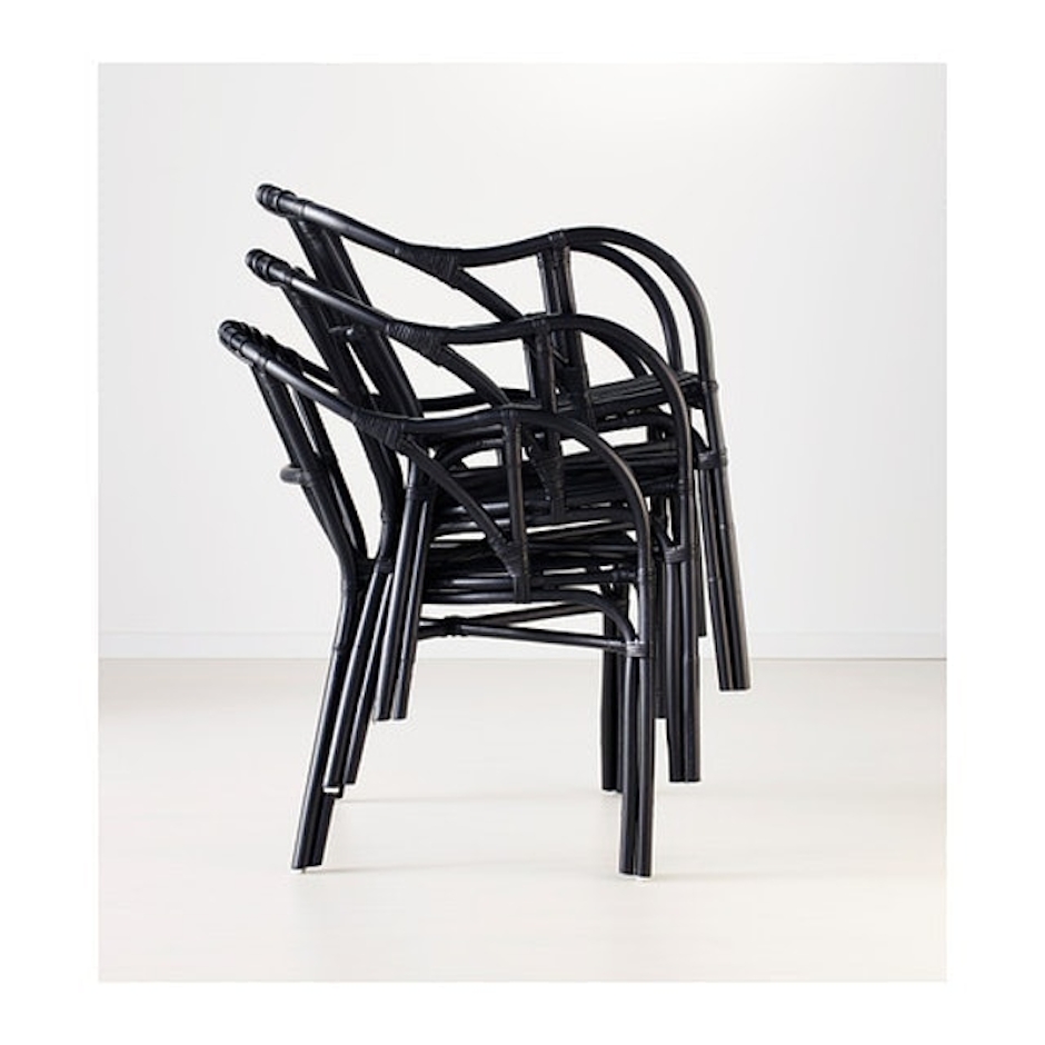 IKEA HOLMSEL Armchair Black Translation missing: id.activerecord.decorators.item_part_image/alt