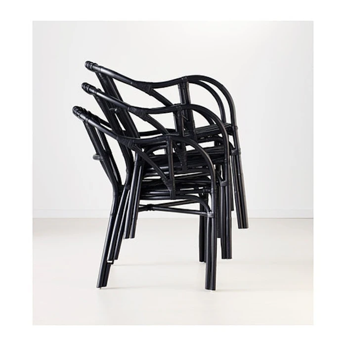 IKEA HOLMSEL Armchair Black Translation missing: id.activerecord.decorators.item_part_image/alt