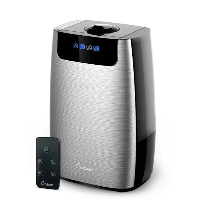Crane 4IN1 TRUE HEPA Cool & Warm Mist Humidifier, UV Air Purifier & Aroma Diffuser Translation missing: id.activerecord.decorators.item_part_image/alt
