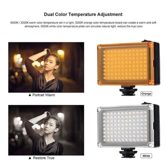 Ulanzi 96 LED Video Light Translation missing: id.activerecord.decorators.item_part_image/alt