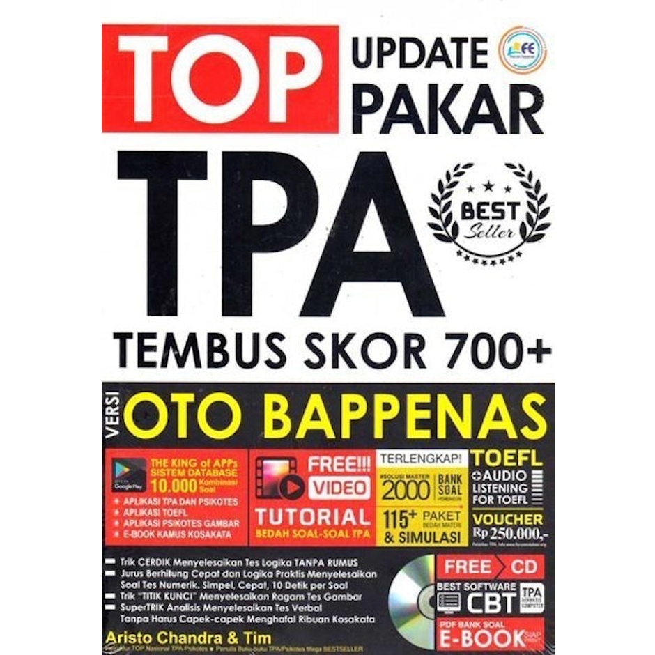 Aristo Chandra & Tim Top Update Pakar TPA Tembus Skor 700+ Versi OTO BAPPENAS Translation missing: id.activerecord.decorators.item_part_image/alt