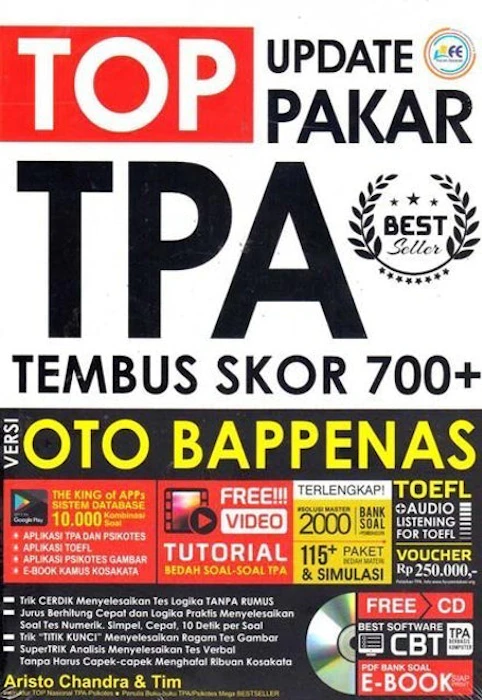 Aristo Chandra & Tim Top Update Pakar TPA Tembus Skor 700+ Versi OTO BAPPENAS Translation missing: id.activerecord.decorators.item_part_image/alt