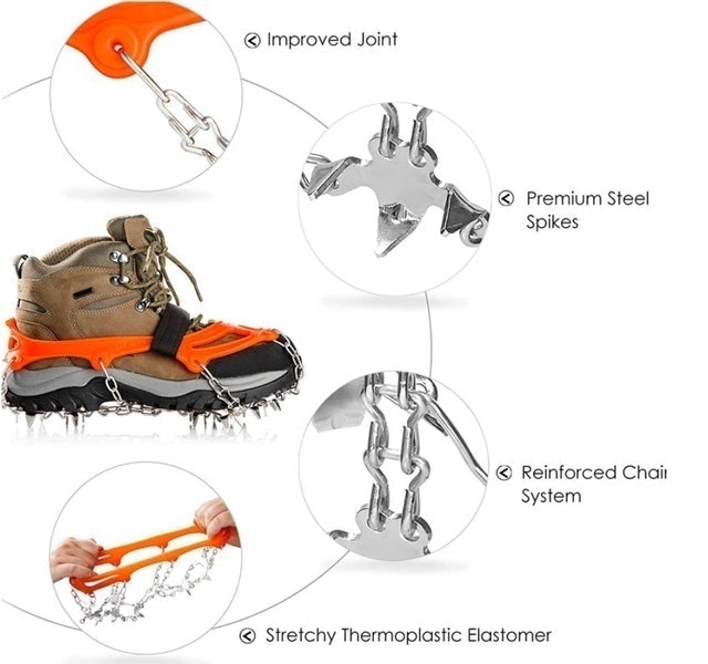  Crampons Non-slip 19 Stainless Steel Nails Translation missing: id.activerecord.decorators.item_part_image/alt
