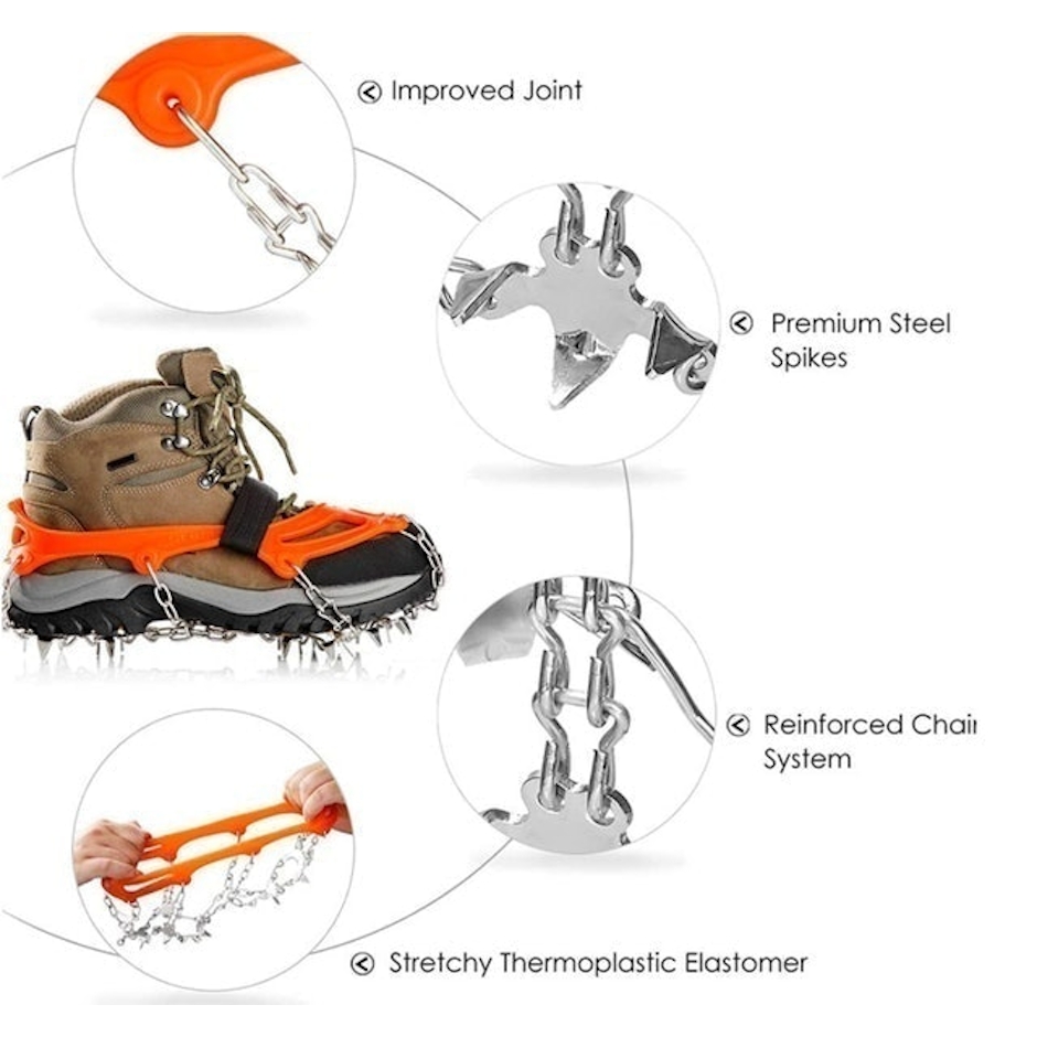 Crampons Non-slip 19 Stainless Steel Nails Translation missing: id.activerecord.decorators.item_part_image/alt