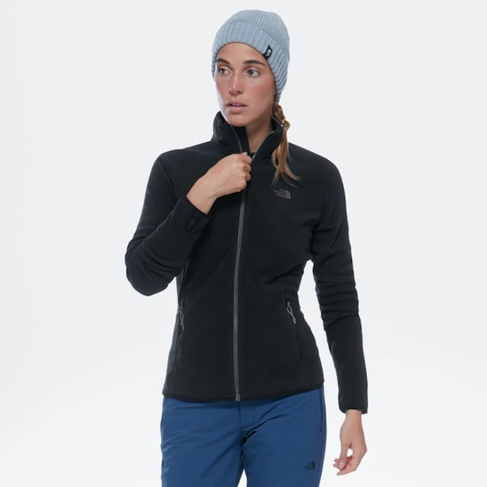 The North Face Women 100 Glacier Full Zippered Polar Translation missing: id.activerecord.decorators.item_part_image/alt