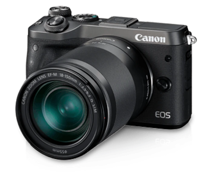 Canon EOS M6 Kit (EF-M18-150 IS STM) Translation missing: id.activerecord.decorators.item_part_image/alt