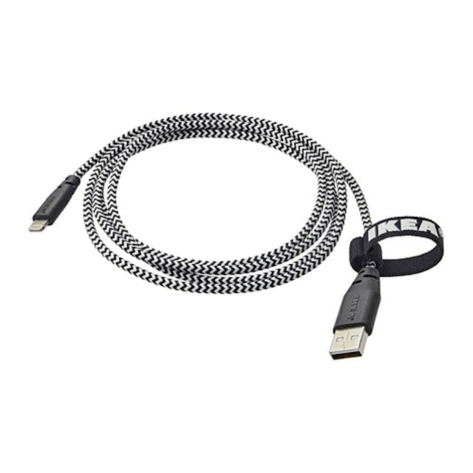 IKEA LILLHULT Lightning to USB cord Translation missing: id.activerecord.decorators.item_part_image/alt