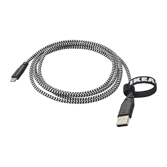 IKEA LILLHULT Lightning to USB cord Translation missing: id.activerecord.decorators.item_part_image/alt