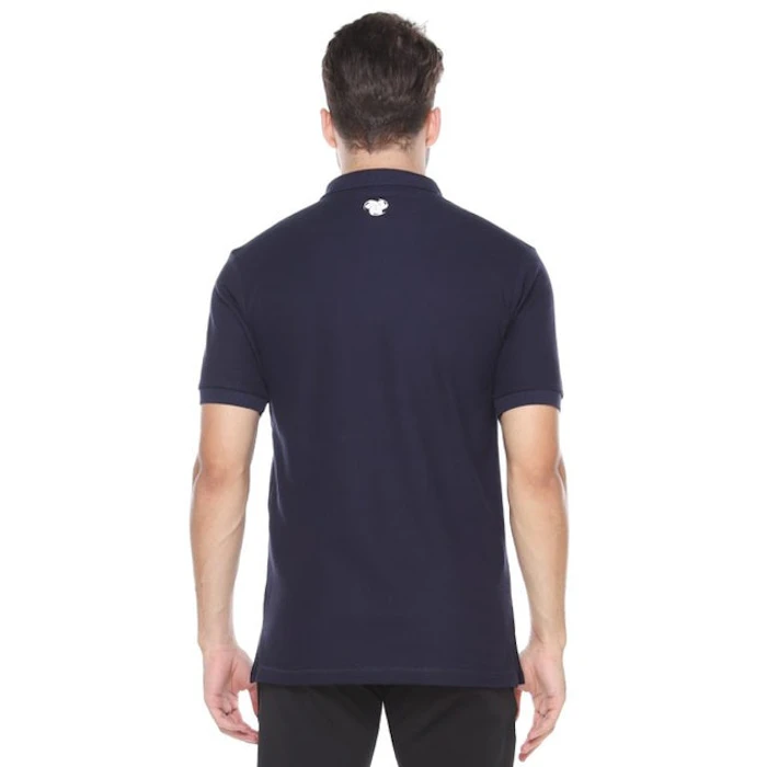 Tiento Polo Shirt True Basic HDC Navy Baju Kaos Kerah Ritsleting Lengan Pendek Translation missing: id.activerecord.decorators.item_part_image/alt