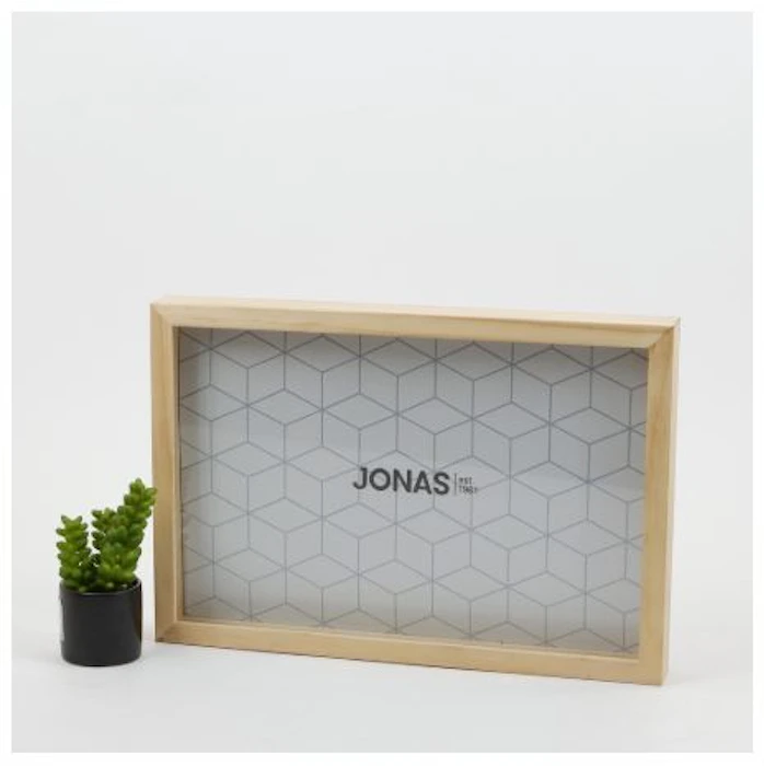 Jonas Bingkai 8RP 3D Kayu Natural Coklat Translation missing: id.activerecord.decorators.item_part_image/alt