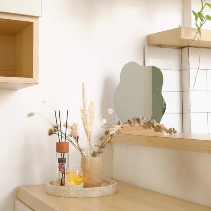 theglassifyy Aesthetic Mirror Coral Translation missing: id.activerecord.decorators.item_part_image/alt