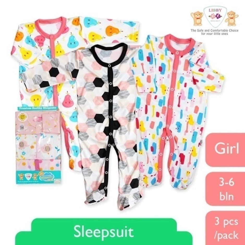 Libby Sleepsuit Premium Healthy Packs Translation missing: id.activerecord.decorators.item_part_image/alt