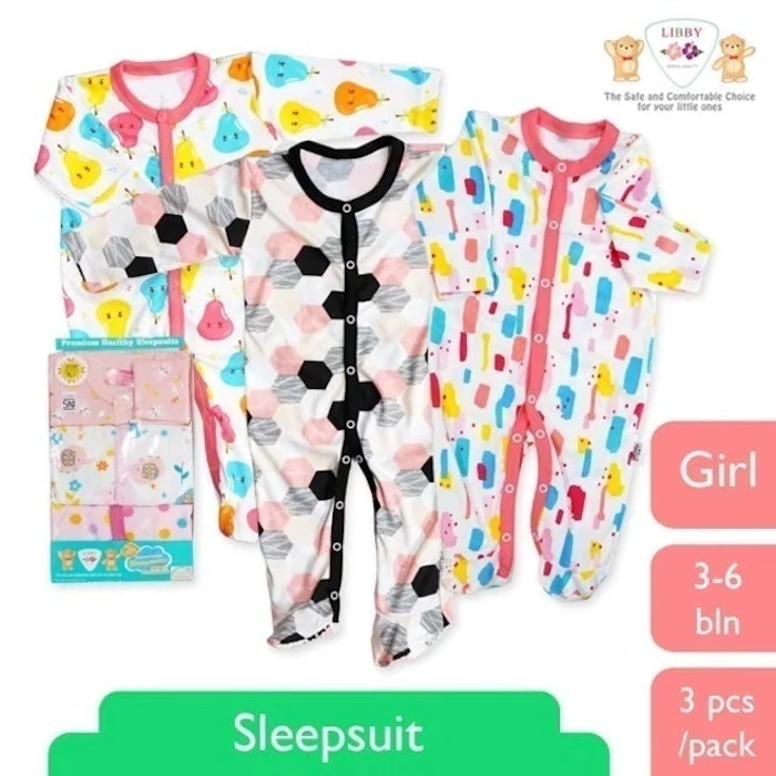 Libby Sleepsuit Premium Healthy Packs Translation missing: id.activerecord.decorators.item_part_image/alt