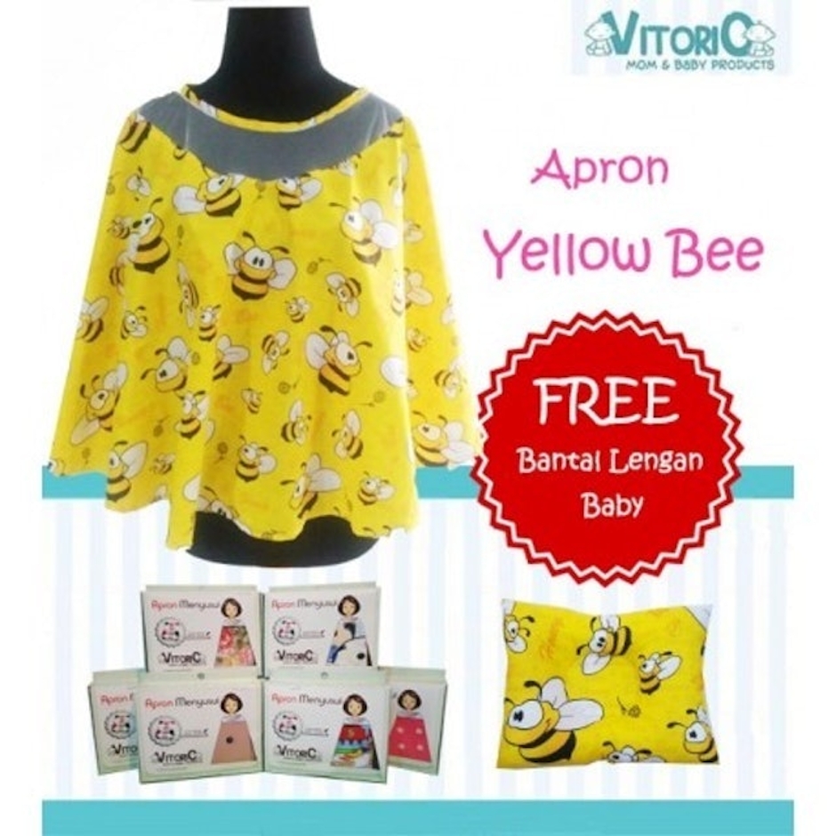 Vitorio Apron Menyusui Jaring Motif Karakter Translation missing: id.activerecord.decorators.item_part_image/alt