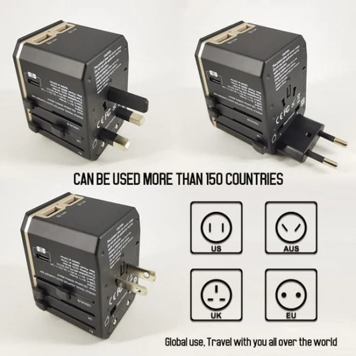 Sniper Powerboom Universal Travel Adapter 33W PD+QC Translation missing: id.activerecord.decorators.item_part_image/alt